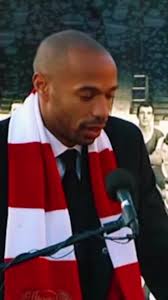 Henry Statue Celebration at Emirates Stadium