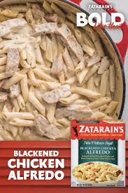 Zatarain S Frozen Blackened Chicken Alfredo Health Dinner Recipes Chicken Dinner Recipes Easy Pasta Recipes