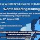 Womb bleeding training event image