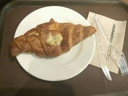 And what if you'd like a croissant with not onky cheese inside but with a slice of ham as well? Cheese Croissant Picture Of Starbucks Coffee Shop Dubai Tripadvisor