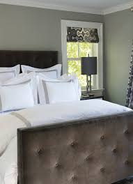 Shop wayfair for all the best wingback beds. Gray Velvet Tufted Bed With Footboard Transitional Bedroom