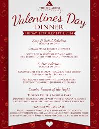 Spend your valentine's day at one of the most romantic dinners in nyc, whether you'll be dining solo or with a partner. Menu For Valentine S Dinner Party Novocom Top