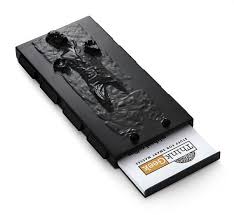 To keep your card safe. Han Solo In Carbonite Business Card Case Business Card Case Cool Business Cards Star Wars Han Solo