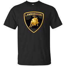 Logo Lamborghini Unisex T Shirt The Geek Gifts Lamborghini Shirts T Shirt