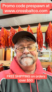 Promo code prespawn at www.crossbaitco.com