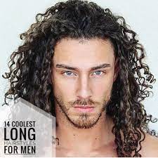 14 Coolest Long Hairstyles For Men Cabelo Cabelo Cacheado Comprido Barba E Cabelo