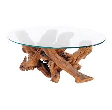 Driftwood coffee tables at info@juliasdriftwood.co.uk. Studio Made Mid Century Modern Live Edge Driftwood Glass Top Oval Coffee Table At 1stdibs