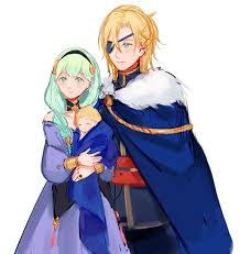 Byleth Dimitri And Their Child Fire Emblem Characters Fire Emblem Fire Emblem Awakening