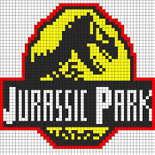 Unique jurassic park posters designed and sold by artists. 10 Jurassic Park Ideas Jurassic Park Perler Beads Designs Perler Patterns