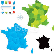 Fransa'da 23 nisan'daki cumhurbaşkanlığı seçimlerinin resmi sonuçları açıklandı. Fransa Haritasi Bolgeleri Ile Stok Vektoru Freeimages Com