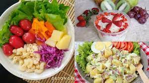 Resep salad sayur sangat sederhana dan cara membuatnya bisa diikuti dengan mudah. Kreasi Masakan Sehat Di Rumah Ini 10 Resep Salad Sayur Dan Buah Menu Yang Cocok Untuk Diet Tribunnewsmaker Com