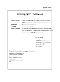 Documents similar to form kosong kwitansi. Contoh Kwitansi Penerimaan