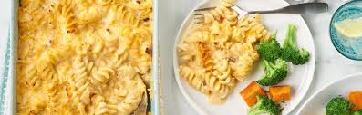 I also may use smoked sausage instead of ground beef. 3 Cheese Pasta Bake Campbell Soup Company