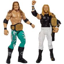 All figures offer extreme articulation, amazing accuracy and authentic details like arm bands and tattoos. Wwe Edge Christian Basic Action Figure 2 Pack Djt03 Mattel Shop