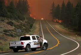 The fire continues to burn in a northwesterly direction, west of markleeville towards the highway 89 corridor. Ohmfcuyly78pem