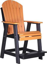 Luxcraft Counter Height Recycled Plastic Adirondack Balcony Chair Lead Time To Ship 14 Weeks Balcony Chairs Comfortable Dining Chairs Outdoor Chairs