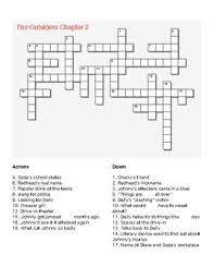 Maybe you would like to learn more about one of these? Outsiders Crossword Worksheets Teaching Resources Tpt