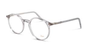 Runde brille mit gläsern und gestell aus transparentem kunststoff. Lunor A5 Mod 239 Col 40 48 Hellgrau Transparent Brille Online Kaufen Brille Kaulard Dein Online Optiker