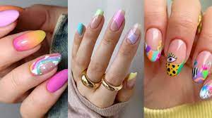 ¿has visto las uñas de bad bunny? Te Vas A Hacer Las Unas Checa Estos Disenos Para Primavera 2021