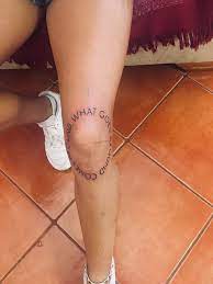 What Goes Around Comes Around Knee Tattoo Tattoos Knee Tattoo Girl