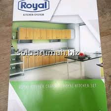 Kitchen set dibuat dengan proses pengamplasan utuk memberikan tampilan finishing. Jual Katalog Kitchen Set Royal Di Lapak Solusirumahbiz Bukalapak