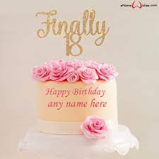 4.9 out of 5 stars 39. 18th Birthday Cake With Name Enamewishes