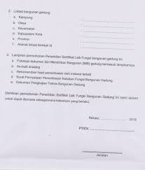 Persyaratan Slf Permohonan Slf Konsultan Slf Pt Panji