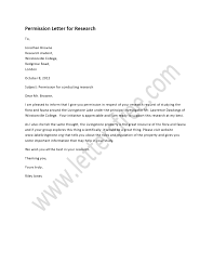 The first is as the requesting personnel. Permission Letter For Research Free Letters Lettering Free Lettering Business Letter Template