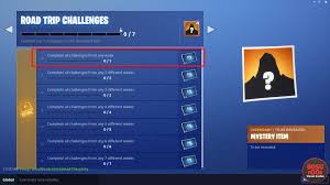You can see a full list of all cosmetics released this season here. Fortnite Br Free Battle Pass Tier Week 1 Season 5 Road Trip Challenge