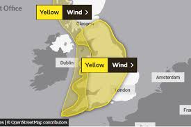 But what do they mean? Storm Ellen To Bring Strong Winds As Met Office Issues Yellow Weather Warnings Manchester Evening News
