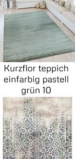 Kurzflor Teppich Einfarbig Pastell Grun 10 Decor Bath Mat Home Decor