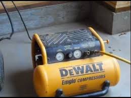 Material handling, motion control, safety, lighting & electrical Dewalt D55146 Air Compressor Review Youtube
