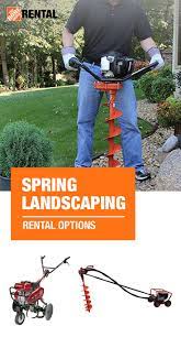 General Equipment Company 1 Man Auger Rental M240h The Home Depot Outdoor Jobs Backyard Landscaping Plans Landscaping Work
