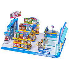 Zuru 5 surprise mini brands now have a mini mart to display your mini brand collection. 5 Surprise Mini Brands Electronic Mini Mart With 4 Mystery Mini Brands Playset By Zuru Walmart Com Walmart Com