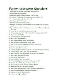 Funny Icebreaker Questions This Or That Questions Funny Icebreaker Questions Icebreaker