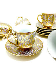Buy Devnow Porcelain Empress Tea Cup Saucer Set 160ml At Rs 1 215 00 Online In India Set Of 12 Pieces Named After Tea Cups Cup And Saucer Set Tea Cup Saucer