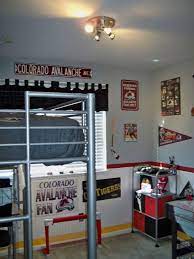 Jake S Hockey Fanatic Room Hockey Room Boys Hockey Room Hockey Bedroom Decor