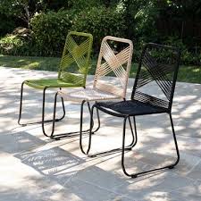 Padko 2pk Outdoor Rope Accent Chairs Green Holly Martin Patio Chairs Makeover Outdoor Stacking Chairs Rope Chair