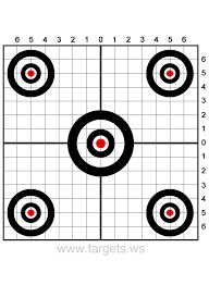 printable targets print your own sight in shooting targets