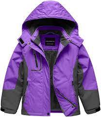 Buy Girl S Waterproof Ski Jacket Warm Winter Fleece Snow Coat Windproof Snowboarding Rain Jacket Online In Puerto Rico B0993lgkk5