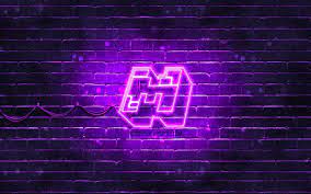 Download Wallpapers Minecraft Violet Logo 4k Violet Brickwall Minecraft Logo 2020 Games Minecraft Neon Logo Minecraft For Desktop Free Pictures For Desktop Free Browse and download minecraft neon texture packs by the planet minecraft community. download wallpapers minecraft violet