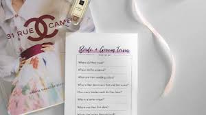 (a) preventing the bride and groom from seeing each other before the wedding (b) feeding the cat out of an old shoe on the wedding day (c) the bride eating a pickle and the groom eating an apple the day of the wedding. 7 Fun Bridal Shower Games Free Printables Sointheknow