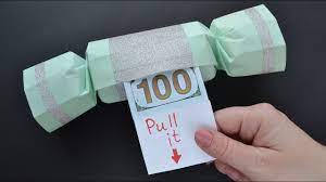 Organize the box of tissues within this concept of giving cash gifts for graduation. Wow Money Box Surprise Your Family And Friends Dollar Idea Craft Gift Tutorial Diy Youtube