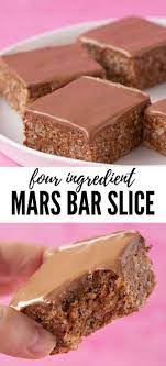 4 Ingredient Mars Bar Slice Mars Bar Slice Mars Bar Chocolate Slice