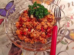 Griechischer Reissalat Rezept Reissalat Rezepte Lebensmittel Essen