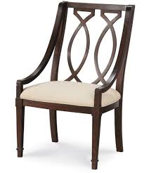 Art Furniture Intrigue Wood Back Arm Chair Set Of 2 161205 2636 Sillas Sillas De Comedor Comedor