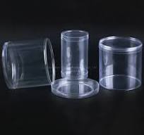 Custom Waterproof Clear Plastic Cylinder Round Packaging Boxes