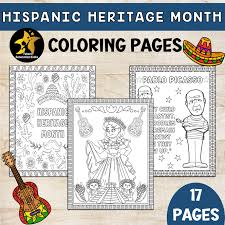 Hispanic Heritage Month Coloring Pages | Hispanic Heritage Month Coloring  Sheets Hispanic Activities | Made By Teachers