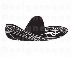 Sombrero 9 Svg Sombrero Svg Hat Sombrero Clipart Sombrero Etsy Sombrero Svg Clip Art