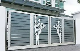 Video model pintu paling baru!. 10 Inspirasi Desain Pintu Gerbang Rumah Pilih Klasik Atau Minimalis Rumah123 Com